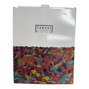 NIB Set of 3 Canvas By Numbers Paint By Numbers Art Kits